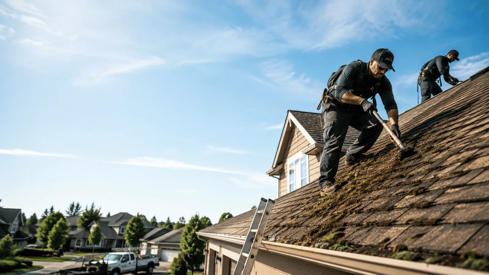 Roof Moss Removal in Troy, IN near me